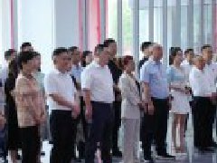 九游平台董事长李飚等知名蓉商代表赴巴中交流